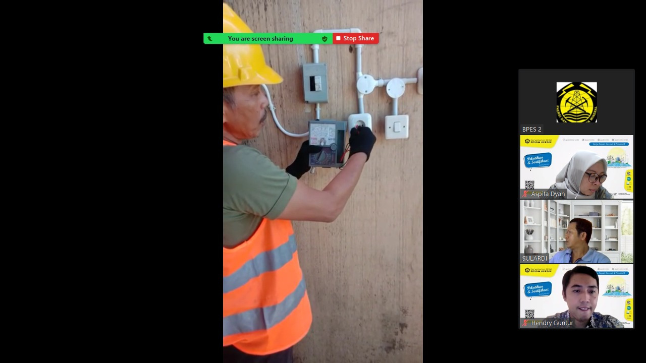 PPSDM KEBTKE Berkolaborasi dengan PT. Lokatua Widya Swara Selenggarakan Uji Kompetensi