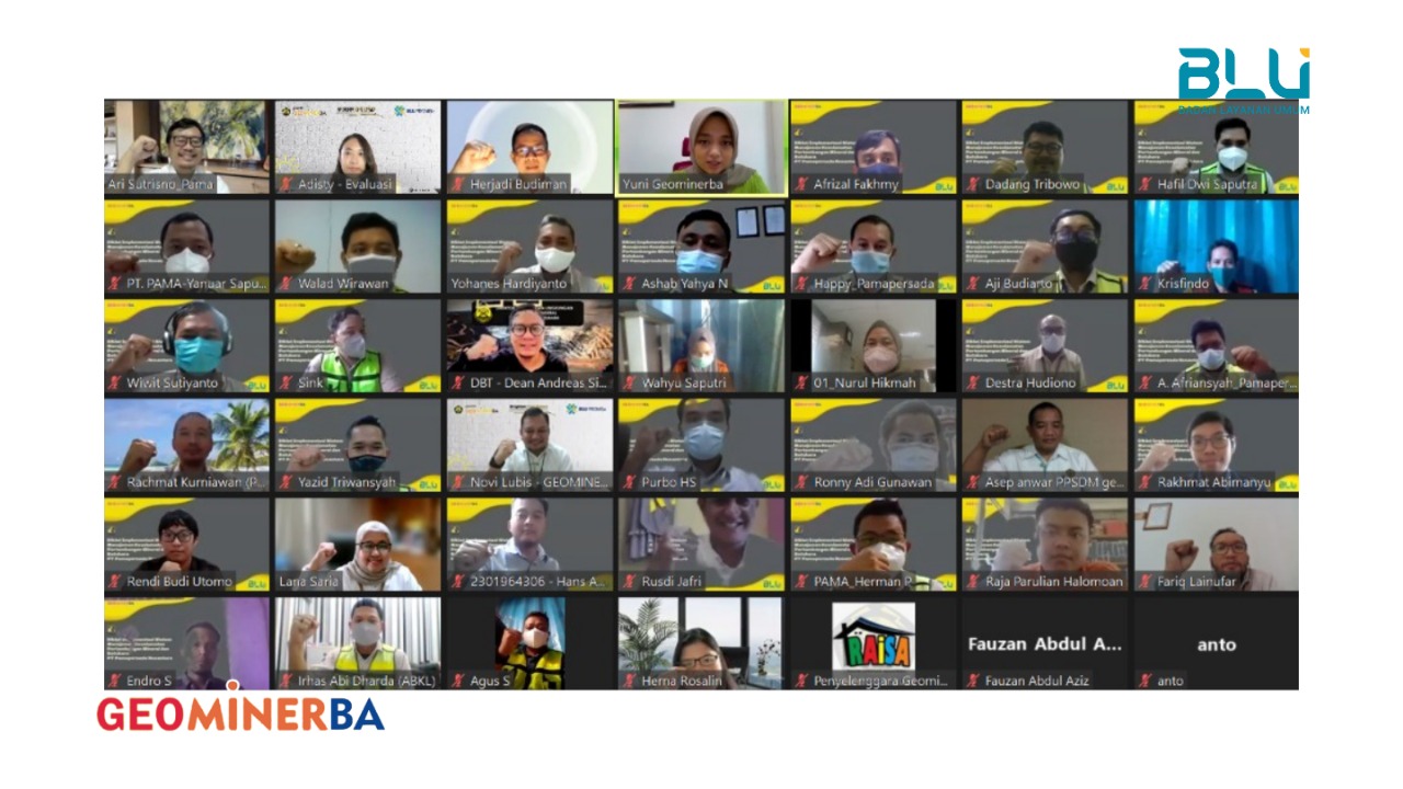 Gandeng PPSDM Geominerba, PT Pamapersada Nusantara Gelar Diklat Implementasi SMKP