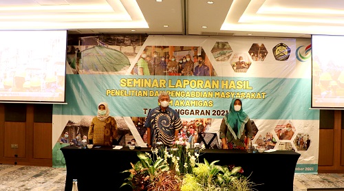 Seminar Laporan Hasil Penelitian dan Pengabdian Masyarakat PEM Akamigas 2021