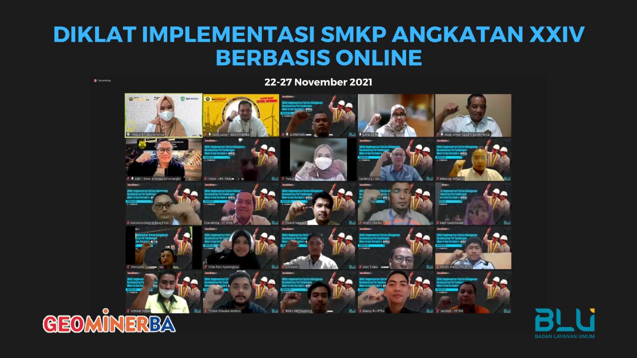 Antusiasme Perusahaan Pertambangan Ikuti Diklat Implementasi SMKP