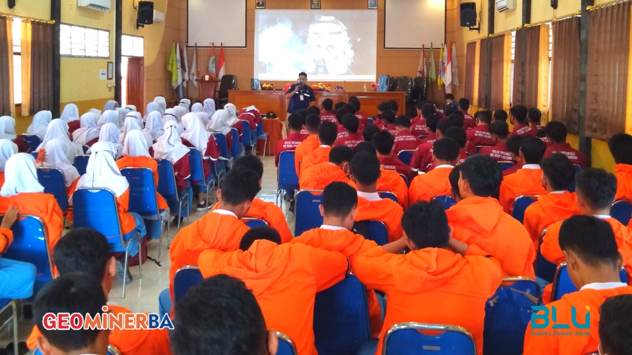 PPSDM Geominerba Bekali K3LH  Bagi Siswa-siswi SMKN 4 Bojonegoro