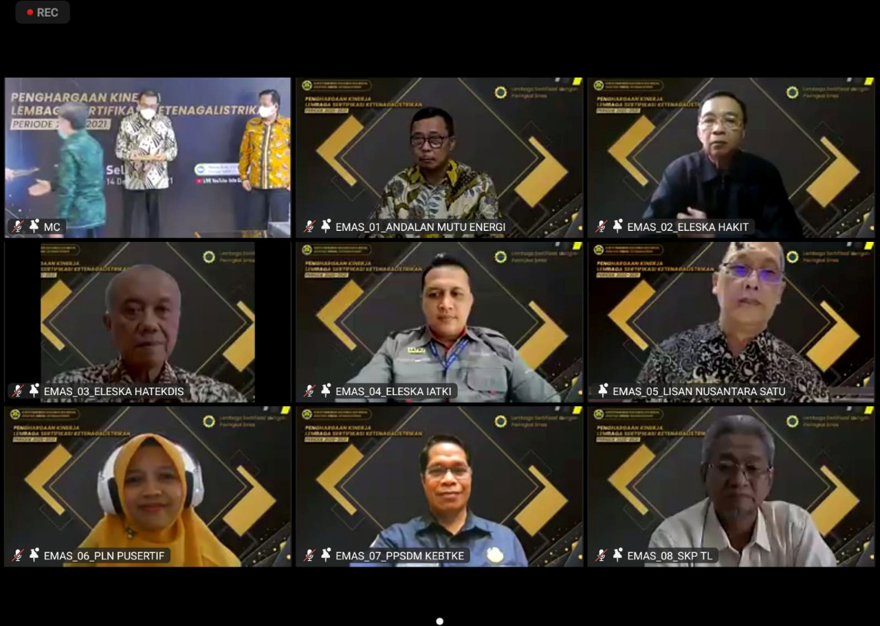 Kali Kedua LSK PPSDM KEBTKE MERAIH PENILAIAN KINERJA EMAS