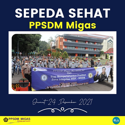 Kepala PPSDM Migas Ajak Pegawai PPSDM Migas untuk Gowes Bareng