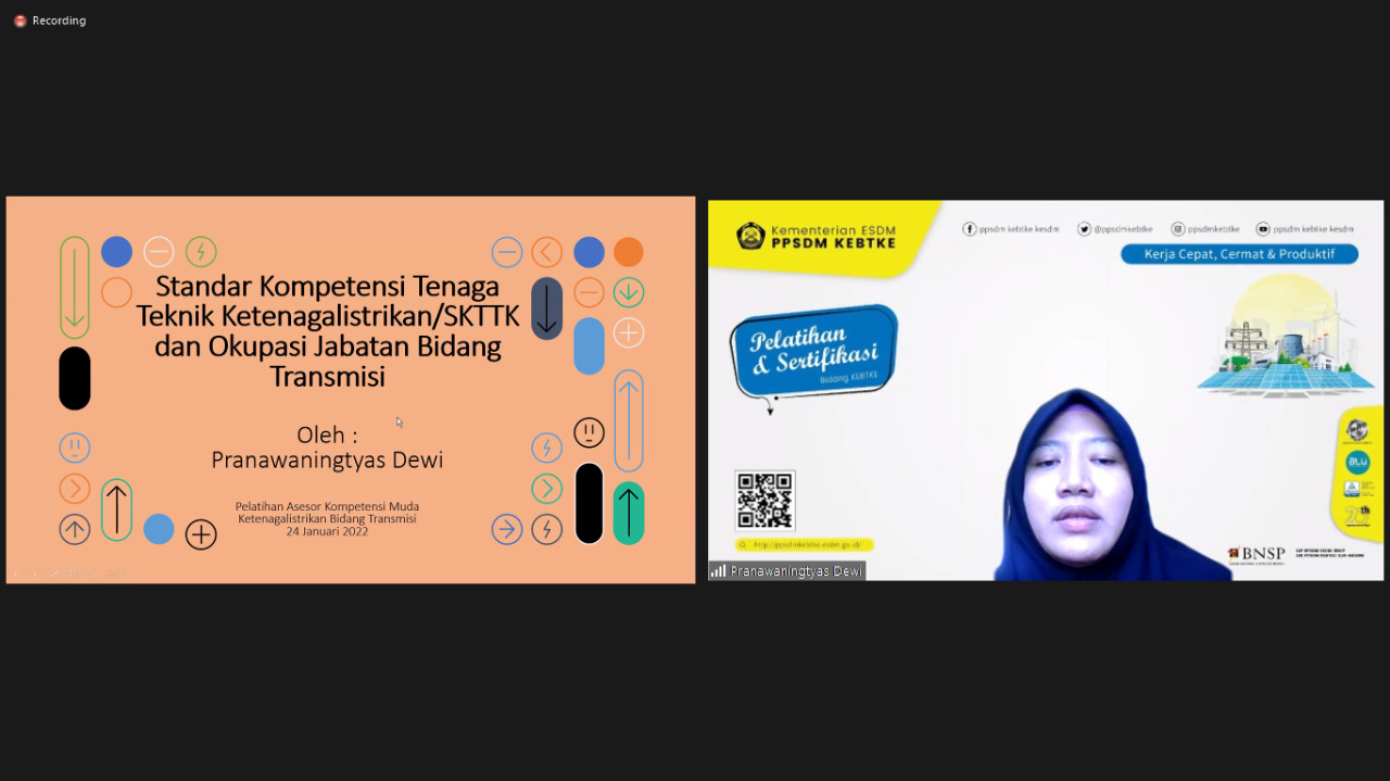 PPSDM KEBTKE Ciptakan Asesor Ketenagalistrikan Yang Berdaya Saing Internasional