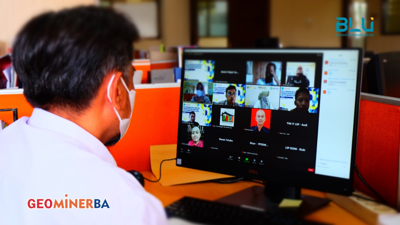 PPSDM Geominerba Bekali Pengawas Operasional Madya Secara Online