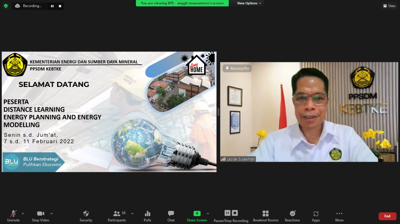 Gembleng ASN Untuk Memperkuat Sumber Daya Manusia Dalam Menghadapi Transisi Energi