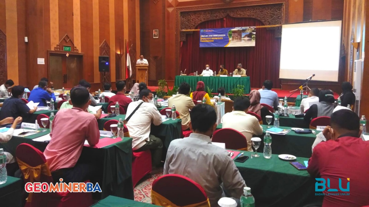 Puluhan Masyarakat Sumatera Barat Ikuti Sertifikasi Pemandu Geowisata