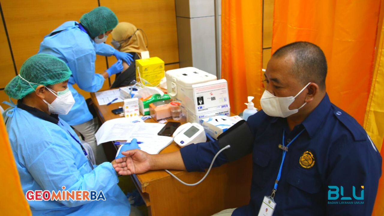 PPSDM Geominerba Dukung Program Vaksinasi Booster