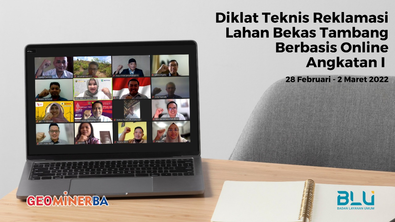 Kurangi Dampak Lingkungan, PPSDM Geominerba Gelar Diklat Reklamasi Lahan Bekas Tambang