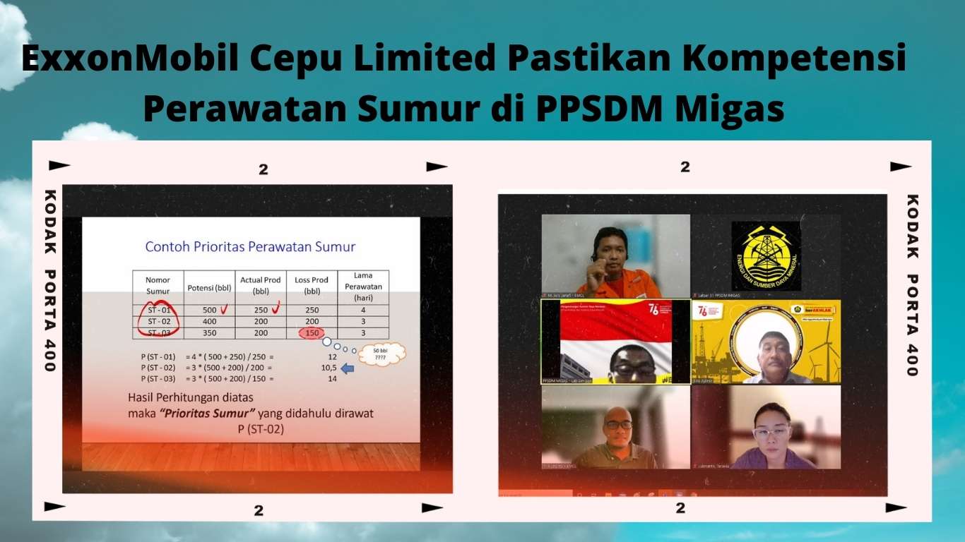 ExxonMobil Cepu Limited Pastikan Kompetensi Perawatan Sumur di PPSDM Migas