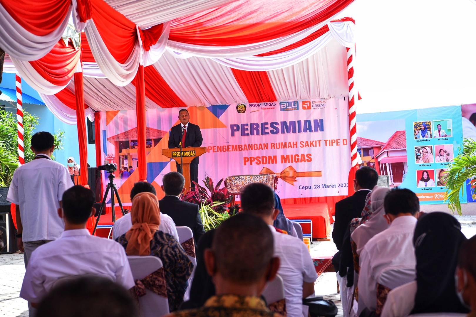 TINGKATKAN PELAYANAN MASYARAKAT PPSDM MIGAS RESMIKAN RUMAH SAKIT TIPE D