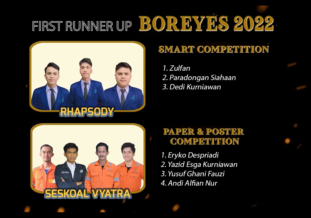 2 tim PEM Akamigas Raih Juara 2 di BOREYES 2022