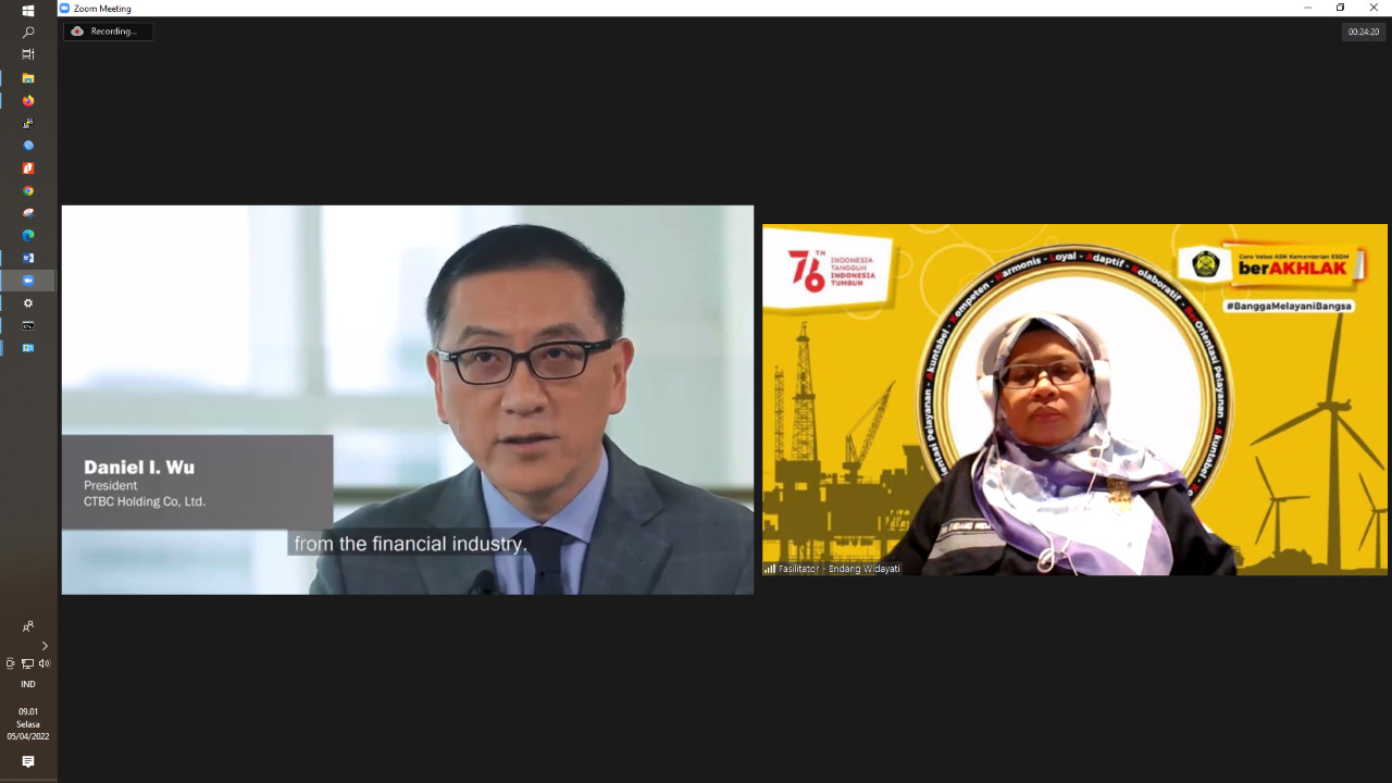 Penyelenggaraan Pelatihan Sebagai Pembekalan Uji Sertifikasi Manager Energi Pada Industri