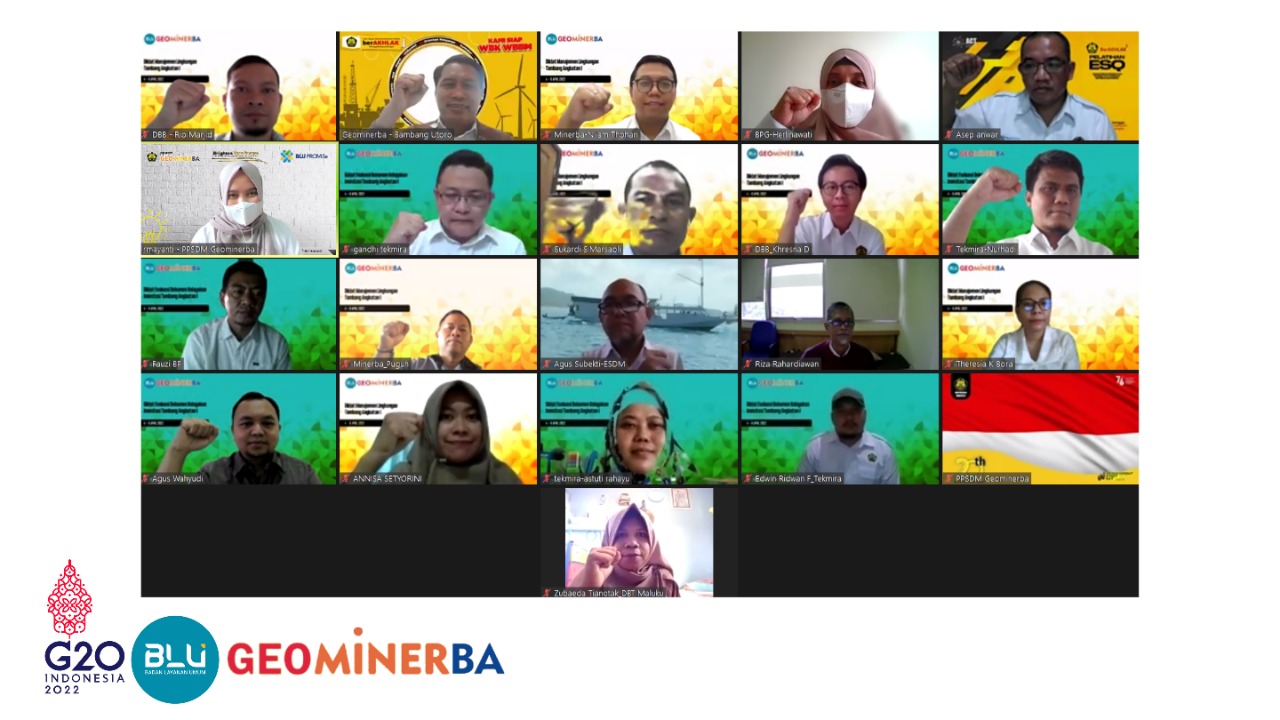 Kepala PPSDM Geominerba Buka Diklat Online bagi ASN