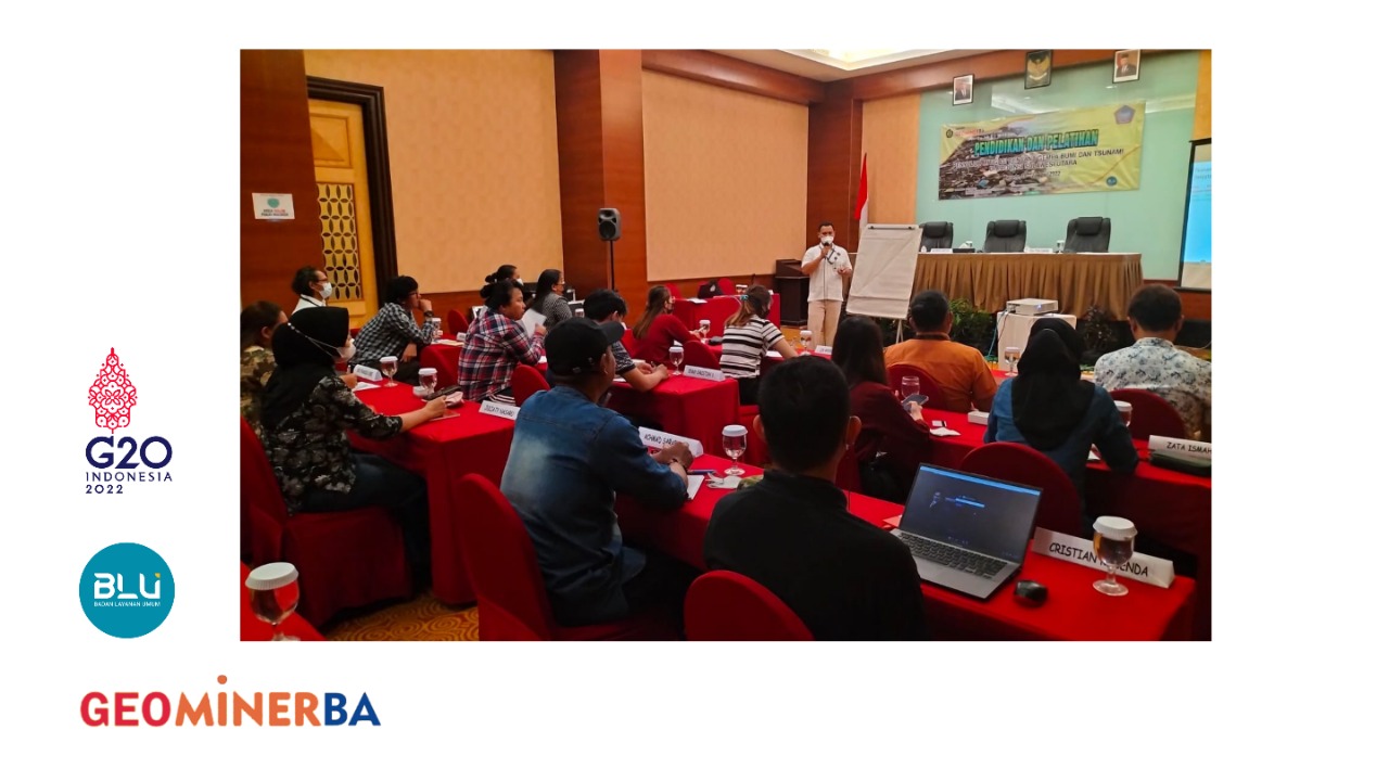 PPSDM Geominerba Gelar Diklat Mitigasi Bencana Gempa Bumi dan Tsunami di Manado