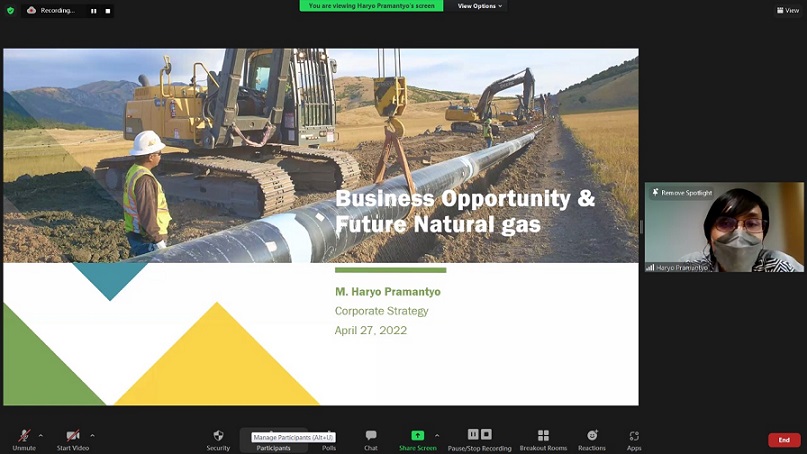 Pelatihan Rantai Nilai dan Peluang Bisnis Industri Gas Bumi untuk ASN KESDM