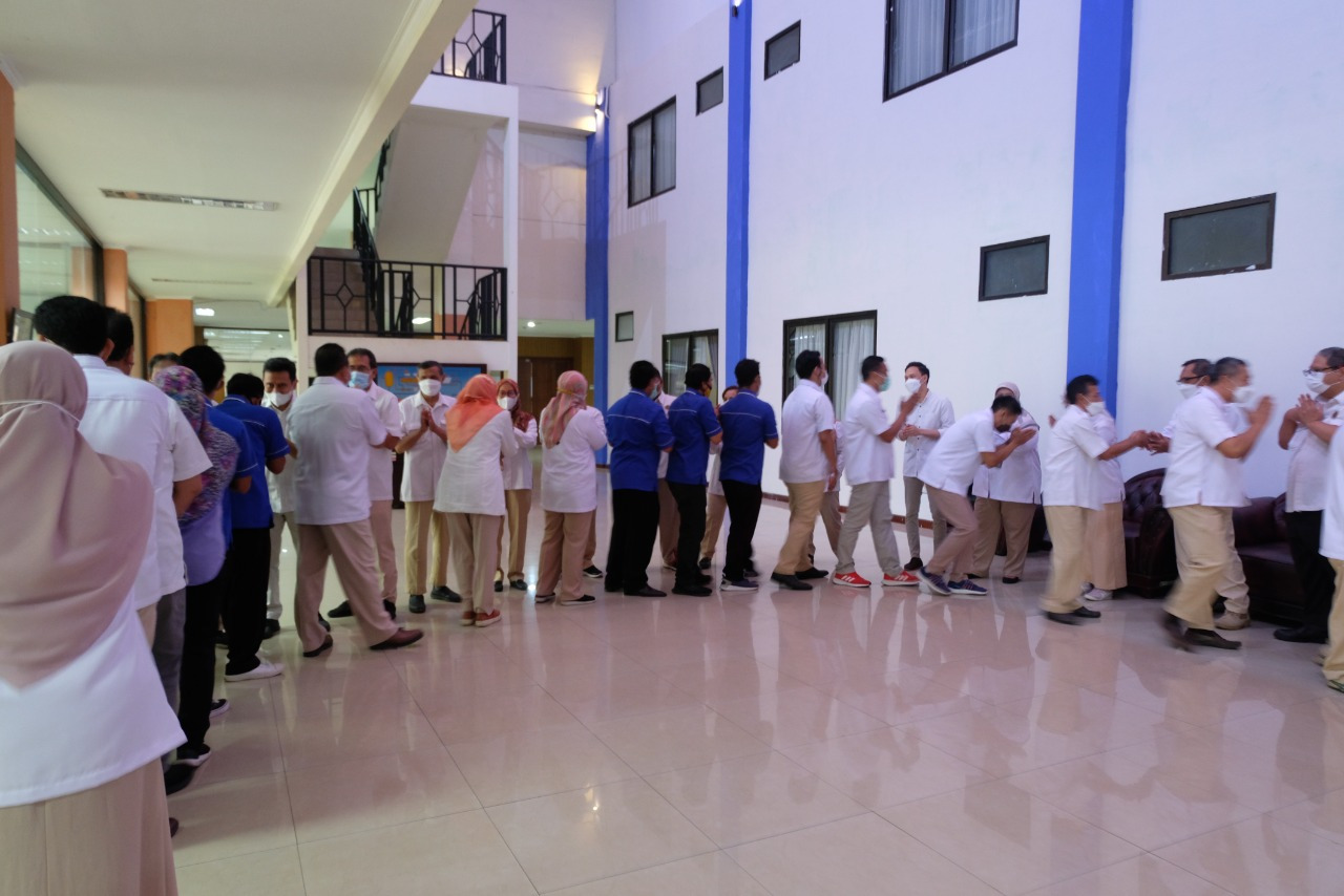 Hari Pertama Masuk Kerja Setelah Libur Lebaran, Kepala PPSDM KEBTKE Halal Bihalal Bersama Jajaran