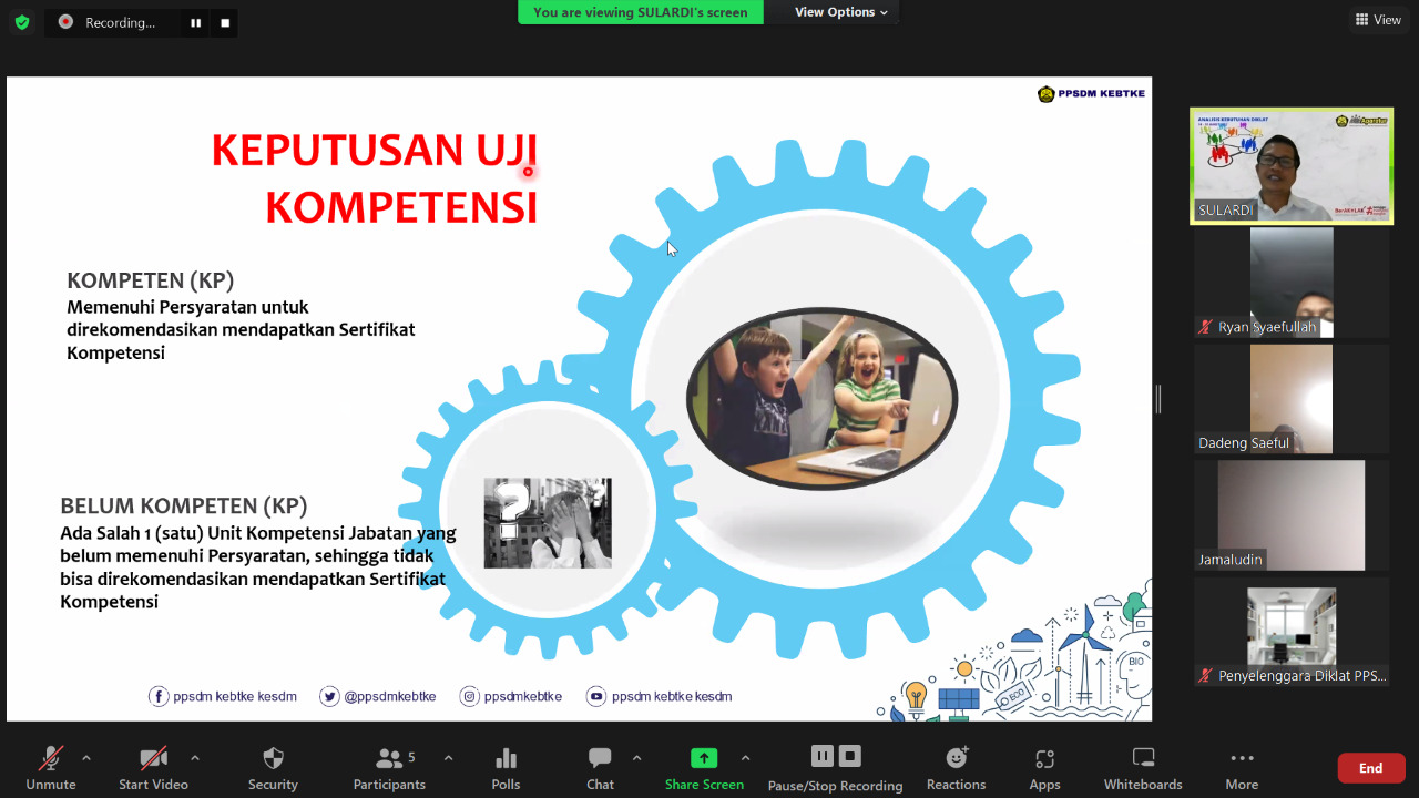 Pembekalan Tenaga Teknik Bidang Pembangkit