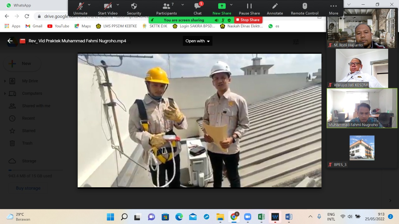 Penyelenggaraan Uji Kompetensi Bidang Pembangkit Tenaga Listrik dan Instalasi Pemanfaatan Tenaga Listrik Di PPSDM KEBTKE