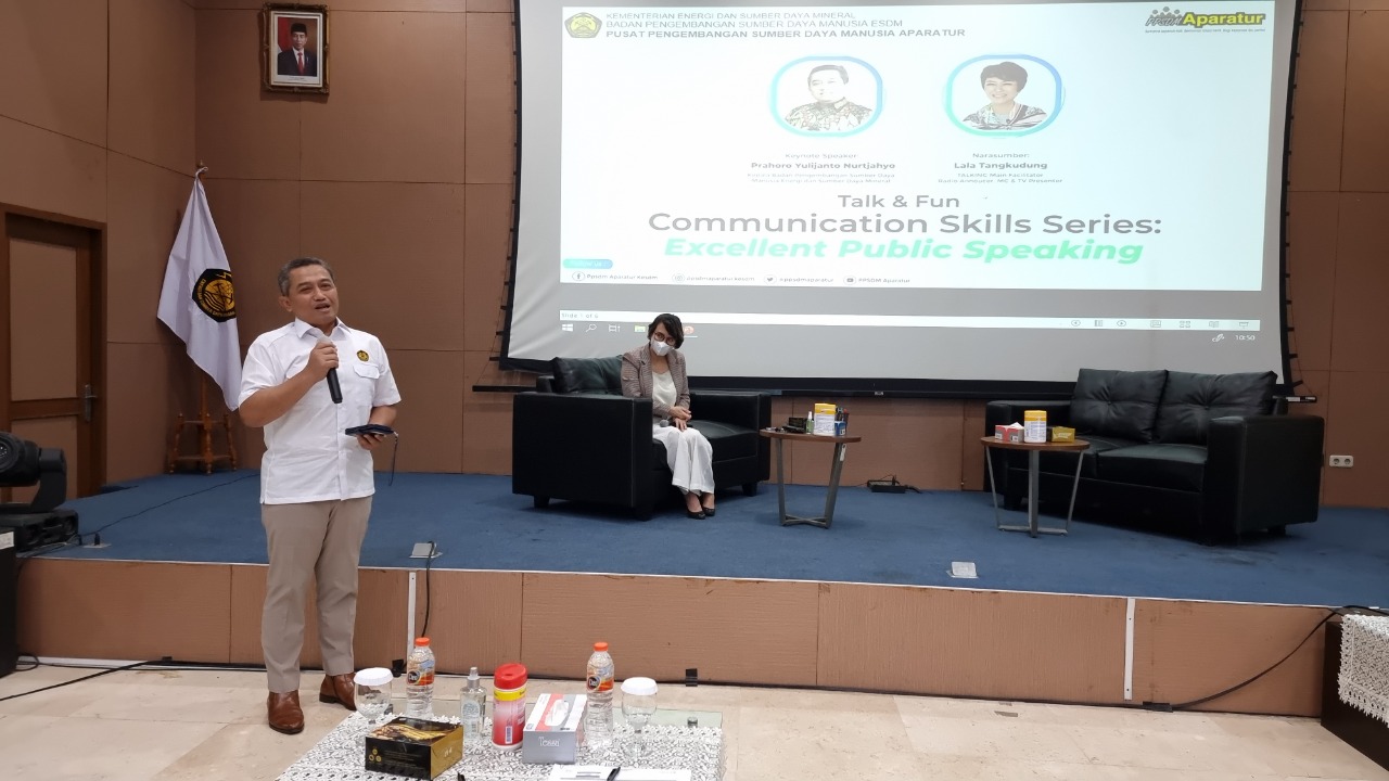 Gandeng Talk Inc, BPSDM ESDM Tingkatkan Kemampuan Komunikasi ASN