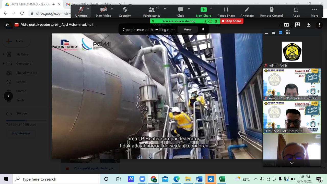 PT. POMI Sertifikasikan Tenaga Teknik Ketenagalistrikan Melalui PPSDM KEBTKE