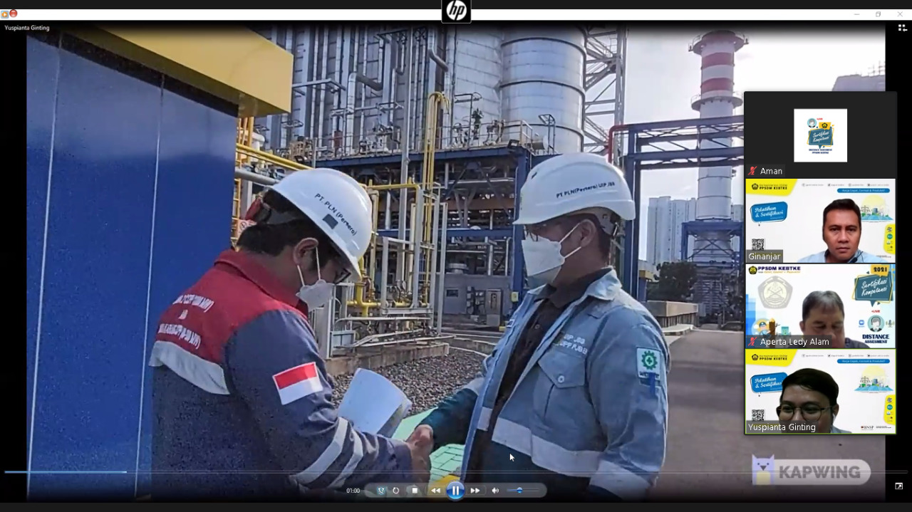 PT. PLN (Persero) Kolaborasi bersama PPSDM KEBTKE Selenggarakan Uji KOmpetensi Angkatan III