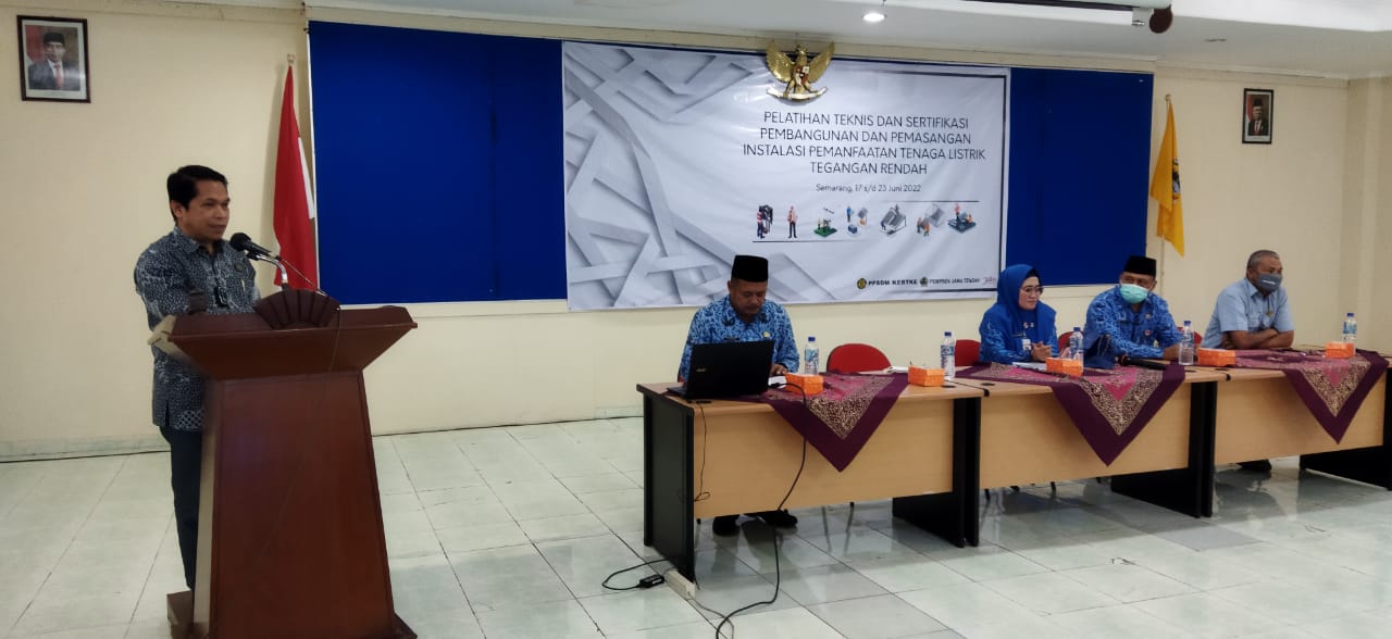 PPSDM KEBTKE Fasilitasi Masyarakat Jawa Tengah Kembangkan Kompetensi Melalui Pelatihan dan Uji Kompetensi