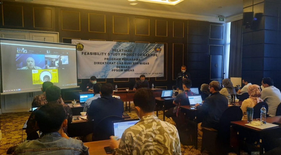 Gelar Pelatihan Feasibility Study Project of Gas Pipe, PPSDM Migas Bekerja Sama BPH Migas