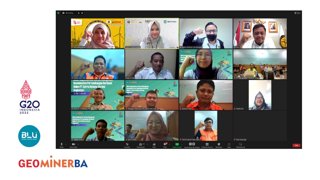 PT Satria Bahana Sarana dan PPSDM Geominerba Siapkan Auditor SMKP