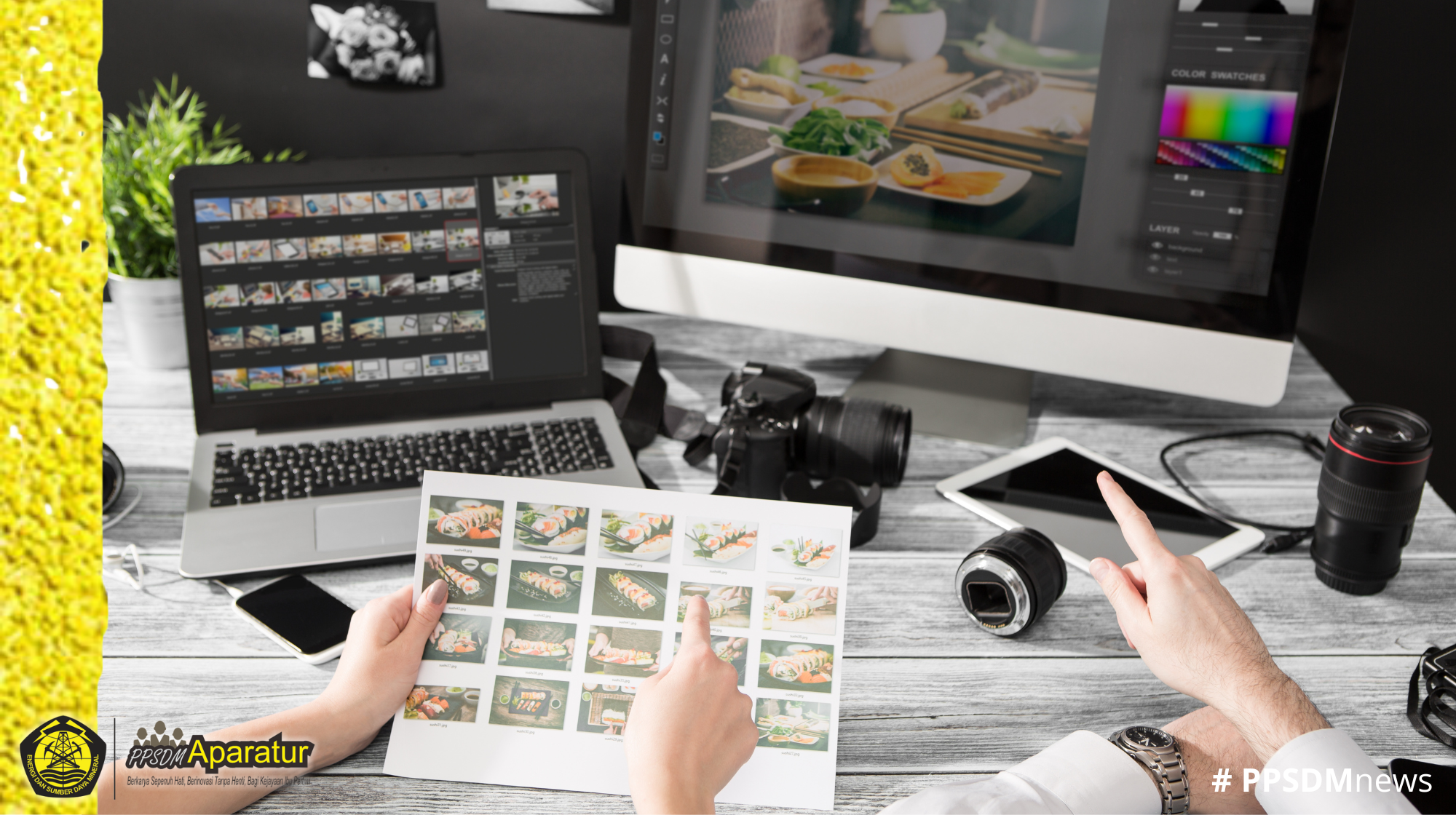 PENUTUPAN TEKNIK FOTOGRAFI & PHOTO EDITING AKT IV