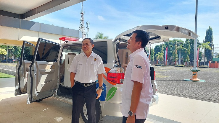 PPSDM Migas Terima 1 Unit Ambulance dari Program BRI Peduli Tanggung Jawab Sosial dan Lingkungan