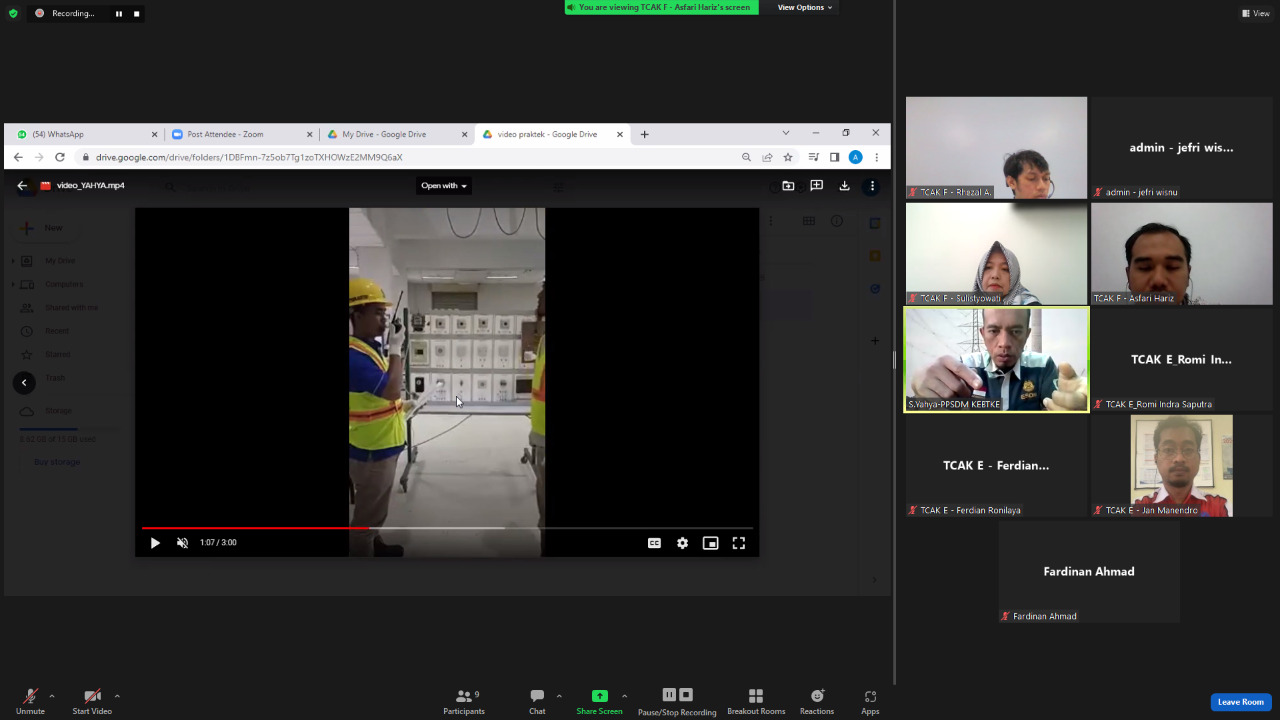 PPSDM KEBTKE Gelar Uji Kompetensi Calon Asesor Kompetensi Muda