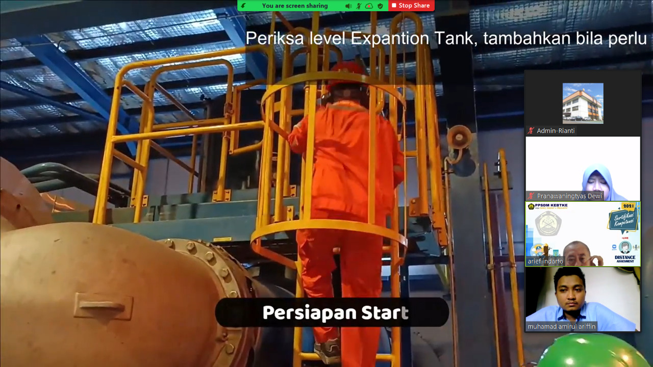 PT. PLN (Persero) Unit Induk Pembangkitan Sumbagut Kolaborasi dengan PPSDM KEBTKE Gelar Uji Kompetensi