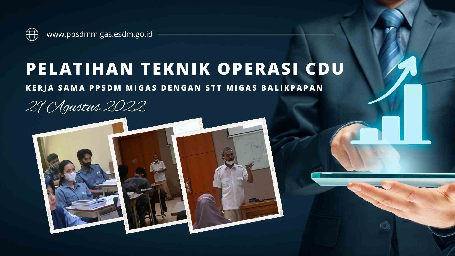 PPSDM Migas Berikan Pelatihan Teknik Operasi CDU STT Migas Balikpapan