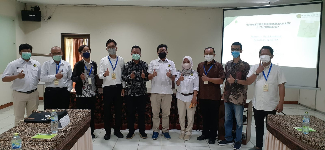 PPSDM KEBTKE Berkolaborasi dengan Disnakertrans dan Energi DKI Jakarta, Gelar Pelatihan Teknis Perencanaan PLTS Atap