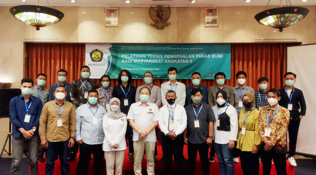 PPSDM KEBTKE Bekerjasama dengan Badan Kesatuan Bangsa dan Politik Selenggarakan Pelatihan Teknis Pengenalan Panas Bumi Bagi Masyarakat