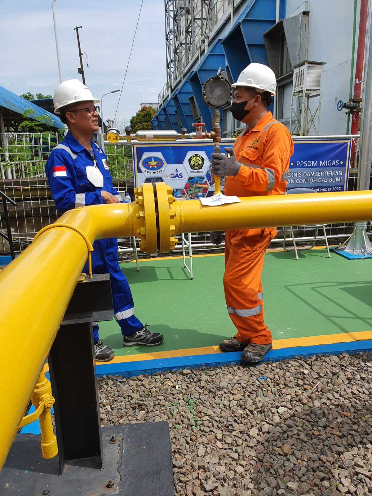PPSDM Migas dan BPH Migas Bekerja Sama Adakan Petugas Pengambil Contoh Gas Bumi