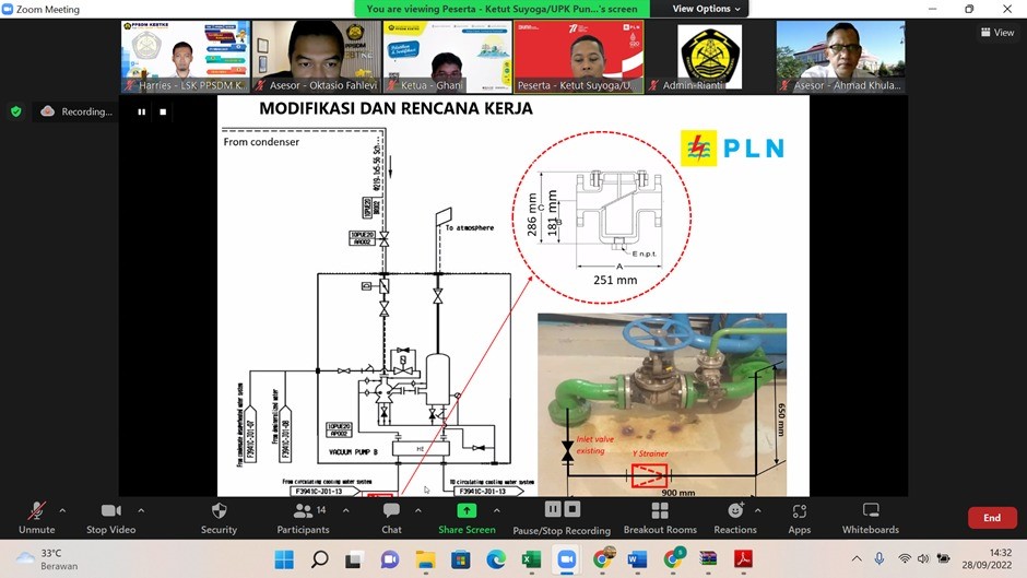 PT. PLN (Persero) Unit Induk Pembangkitan Lakukan Uji Kompetensi Tenaga Teknik Ketengalistrikan