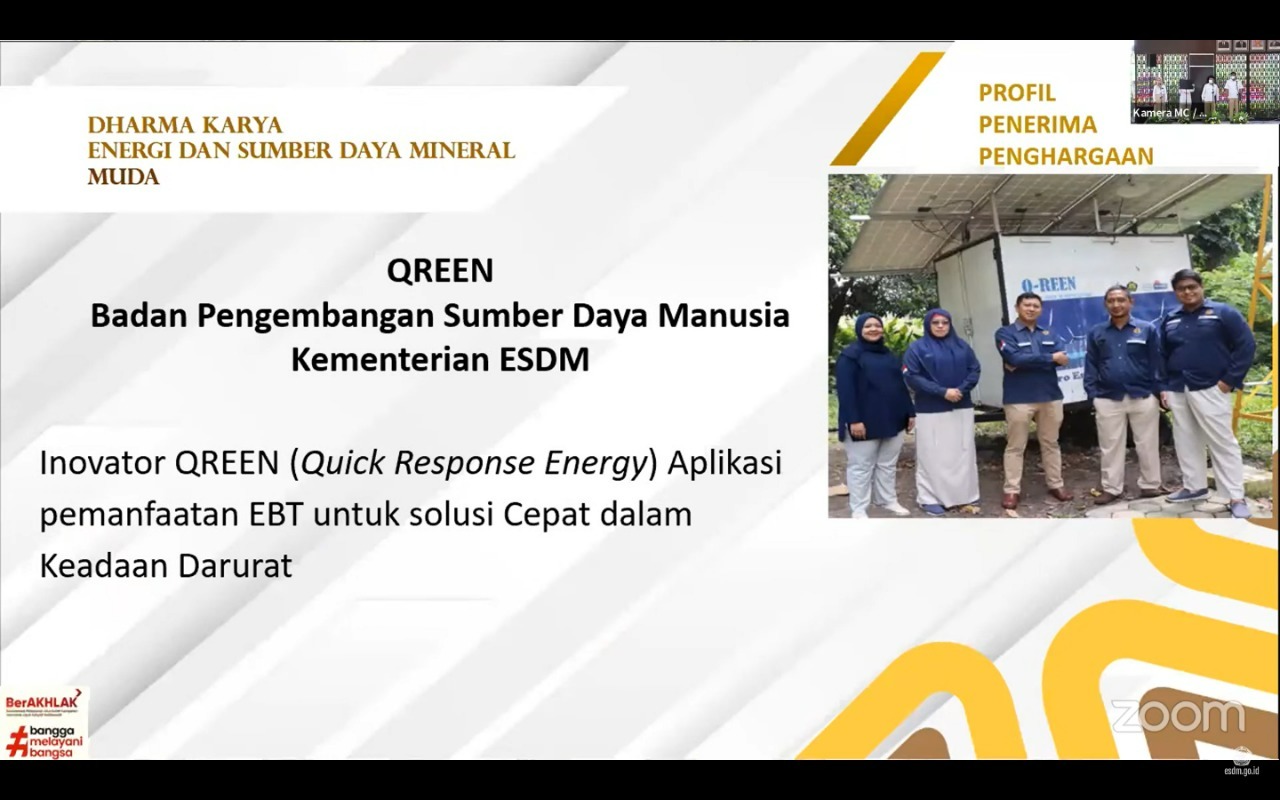Karya PEM Akamigas Mendapat Penghargaan Dharma Karya ESDM Muda