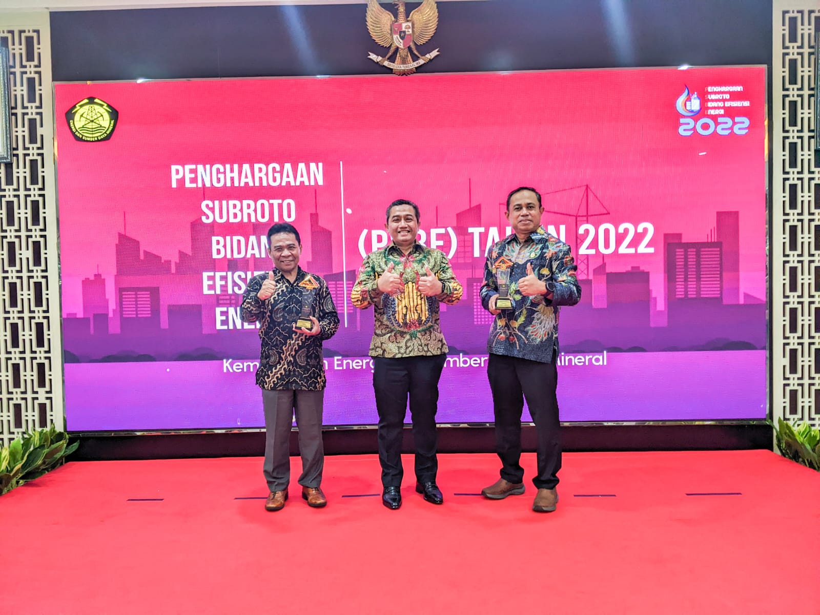BPSDM ESDM Raih Dua Penghargaan Gedung Efisien Energi
