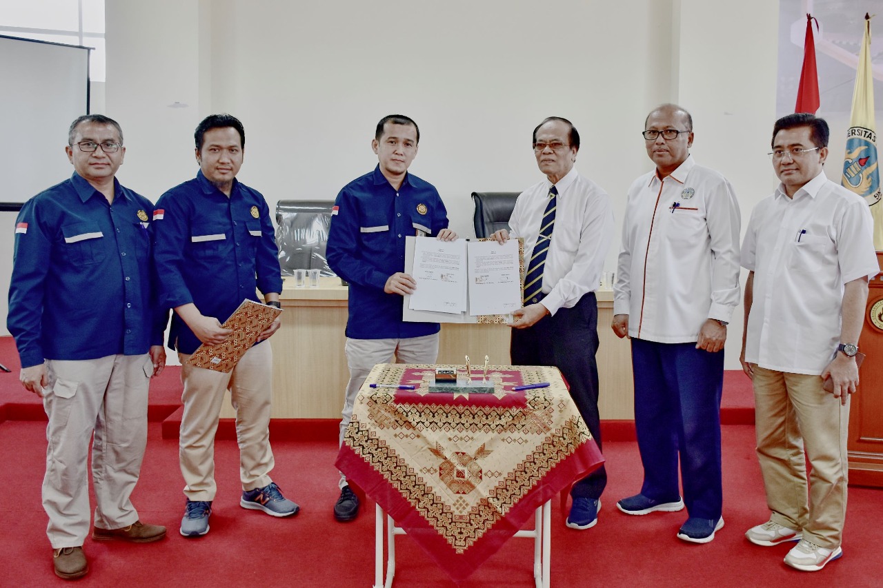 TINDAK LANJUTI MoU BPSDM ESDM DENGAN REKTOR UNP,  BDTBT LAKUKAN PENANDATANGAN PERJANJIAN KERJASAMA DENGAN FAKULTAS TEKNIK UNP