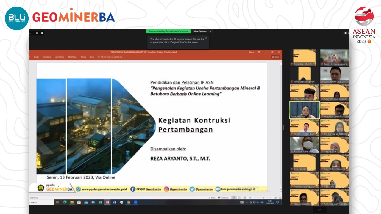 ASN KESDM bersama PPSDM Geominerba Bantu Kemakmuran Bangsa