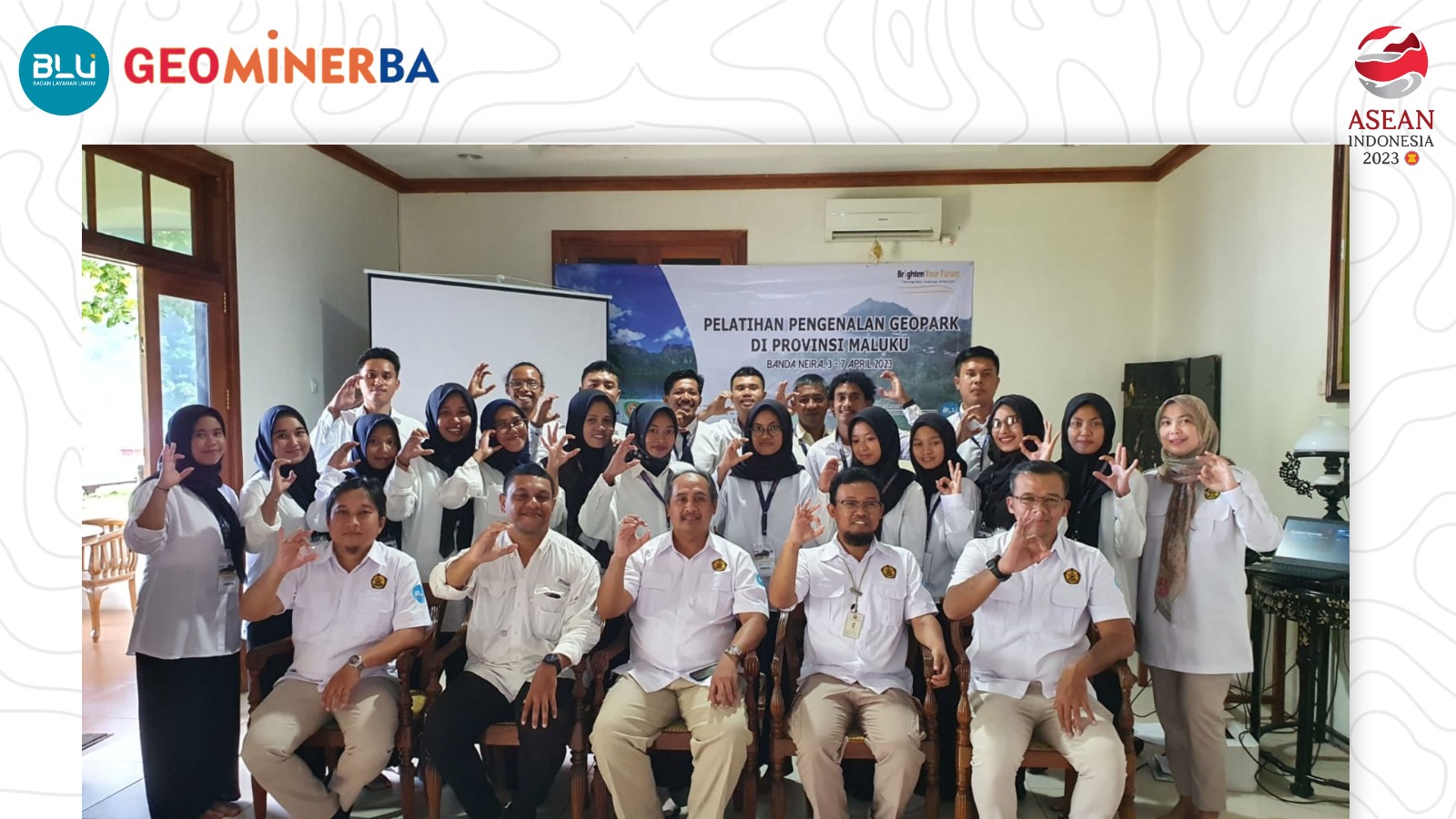 Peran Pemuda Kepulauan Banda dengan PPSDM Geominerba dalam Lestarikan Geopark