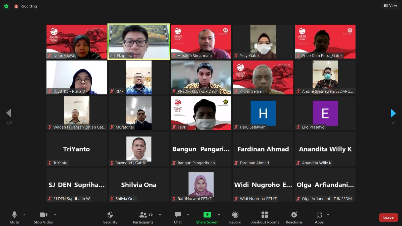 Sejumlah ASN Kementerian ESDM Ikuti Pelatihan Teknis Perhitungan Transaksi Energi Listrik