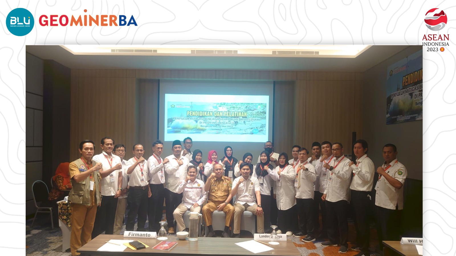 PPSDM Geominerba Bantu Pengendalian Mitigasi Bencana Geologi di Provinsi Bengkulu