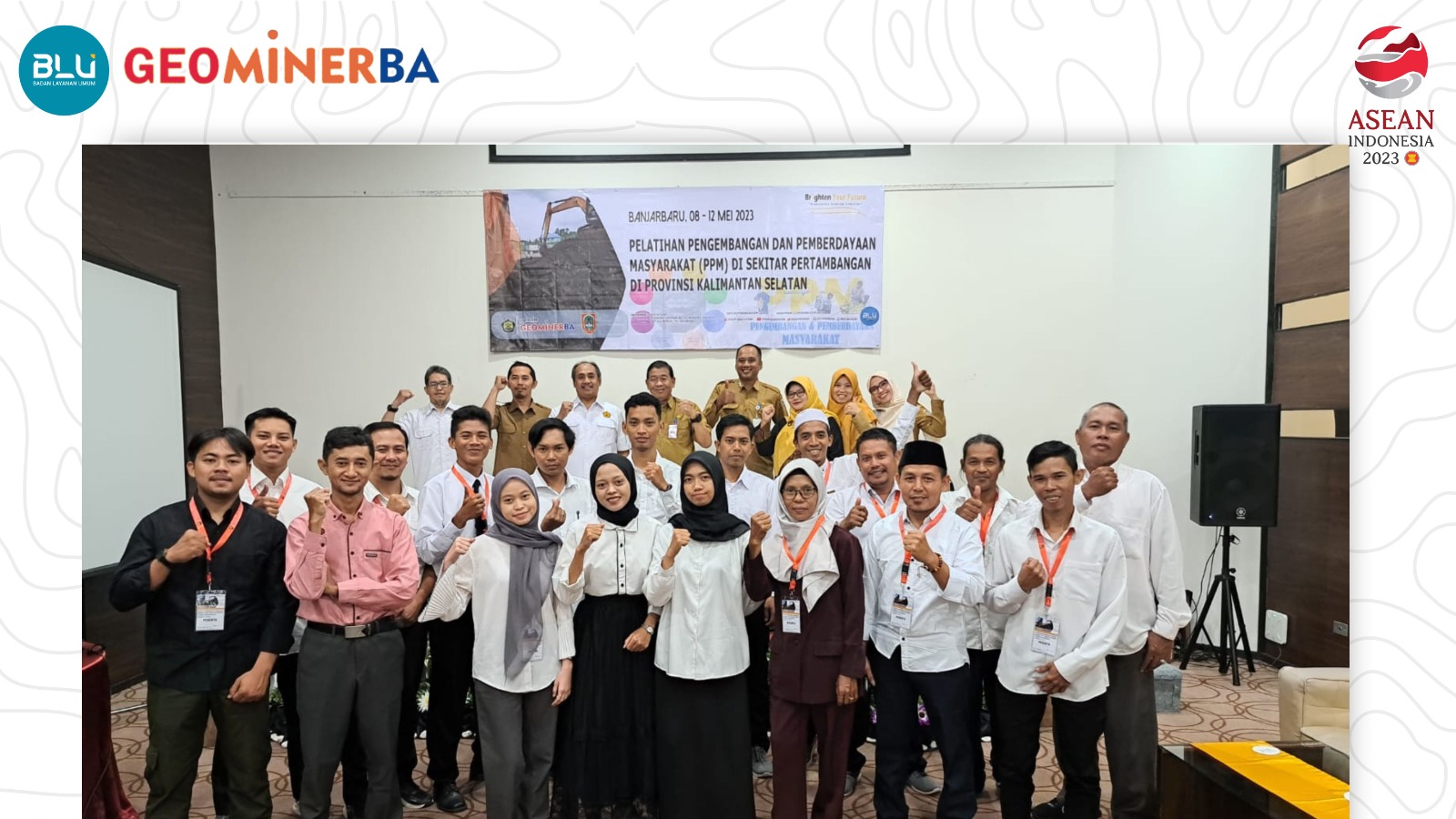 Tingkatkan Value Masyarakat Provinsi Kalsel, PPSDM Geominerba Berikan Pelatihan