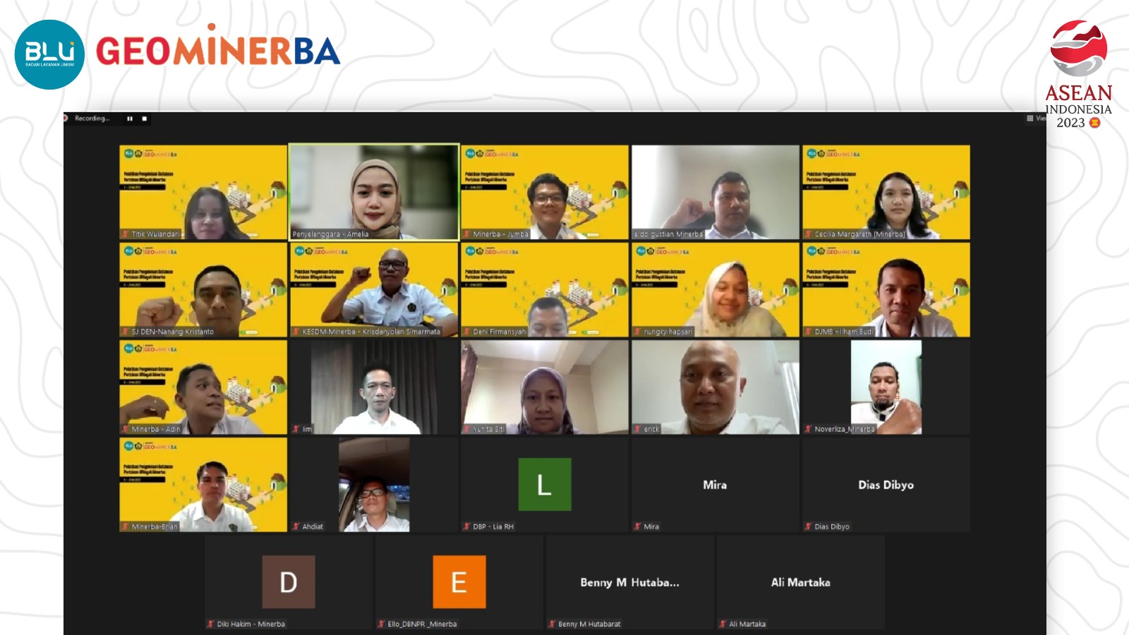 Perdana PPSDM Geominerba Gelar Pelatihan Pengelolaan Database