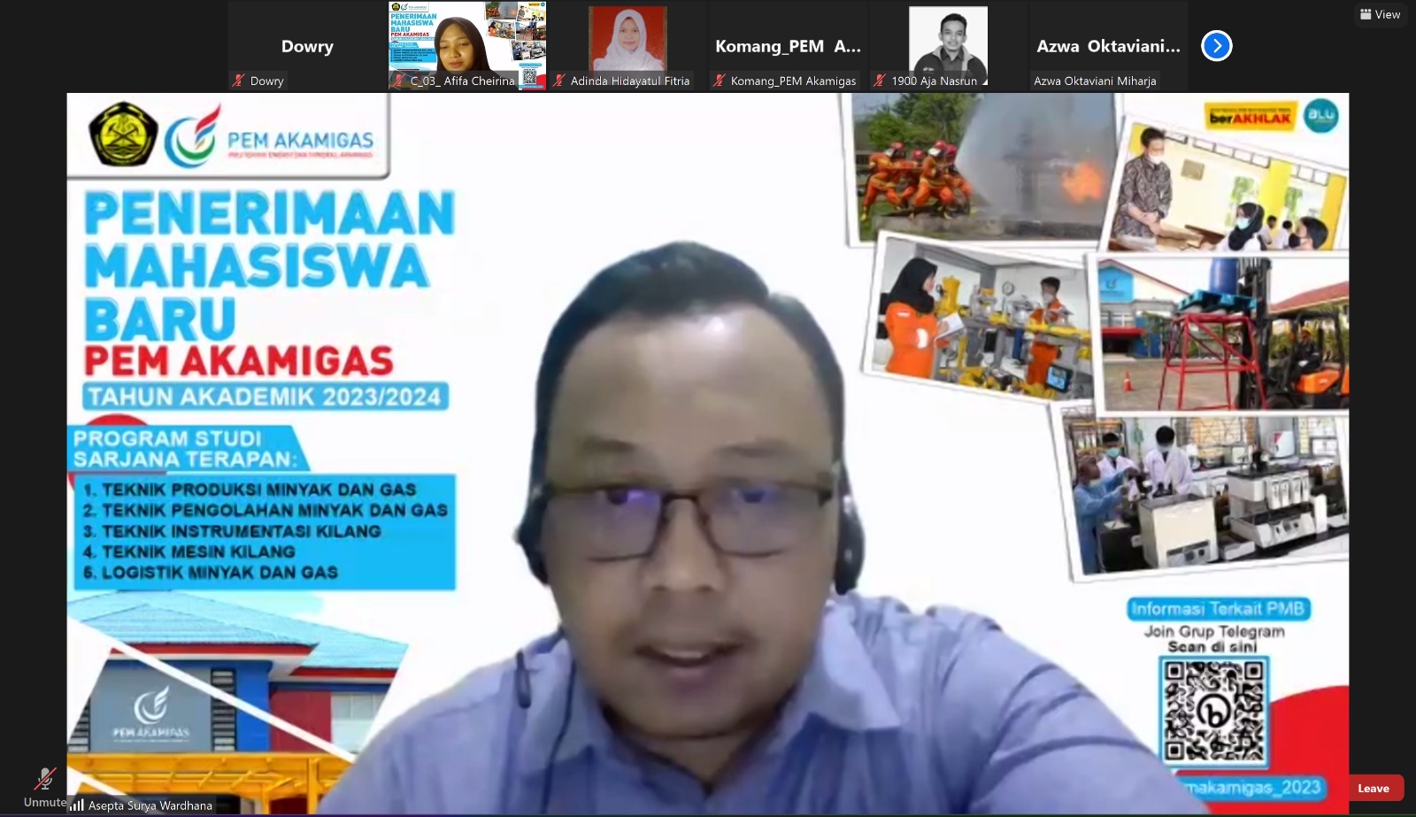PEM Akamigas Bagi-bagi Golden Ticket