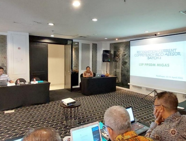 PPSDM Migas Beri Pelatihan Recognition Current Competency untuk para Asesornya
