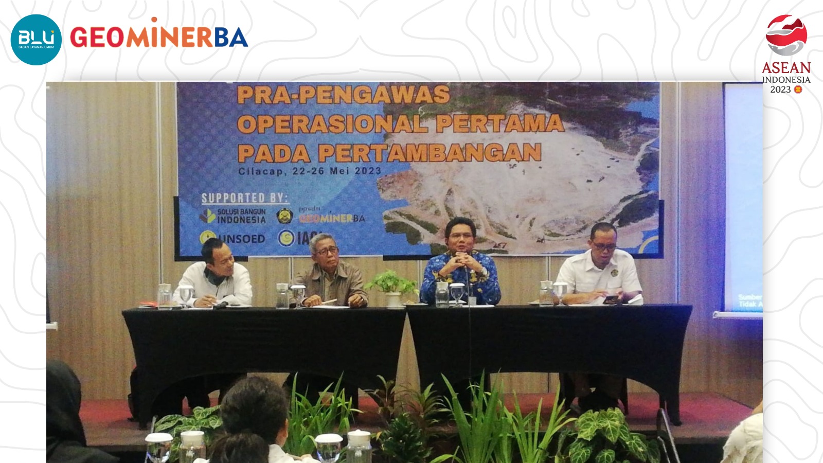 Dinas ESDM Jateng Kerjasama dengan PPSDM Geominerba Gelar Bimtek Pra POP